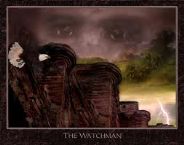 The Watchman (Prophetic Art- 8.5 x 10.5) by Glenda Wilson